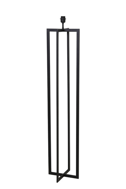 Vloerlamp Mace - Mat Zwart - 30x30x140cm