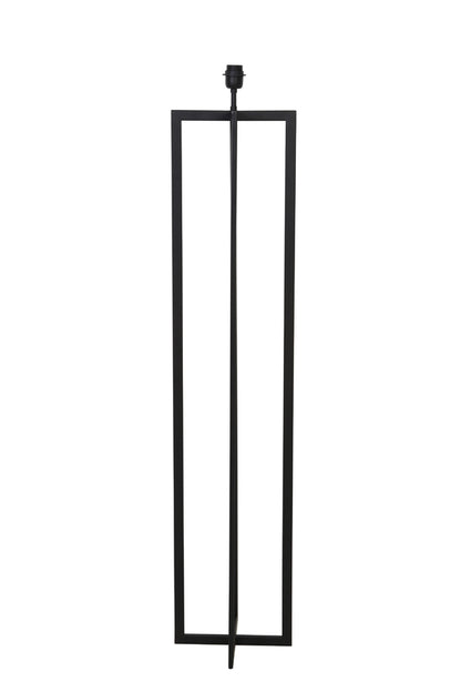 Vloerlamp Mace - Mat Zwart - 30x30x140cm