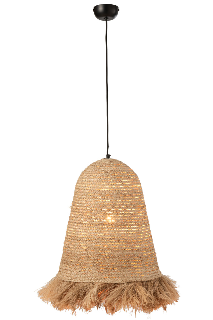 Hanging Lamp Ozie Bananas Fibres Natural