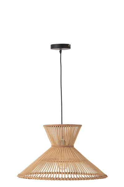 Hanging Lamp Layers Bamboo Natural Small