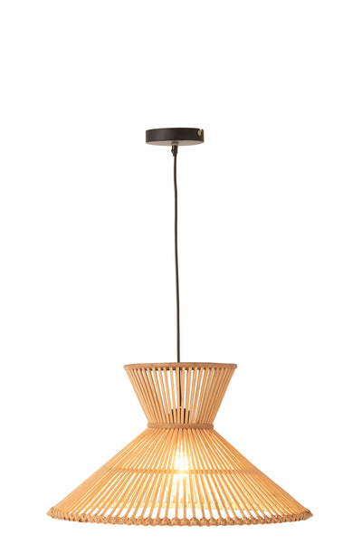 Hanging Lamp Layers Bamboo Natural Small