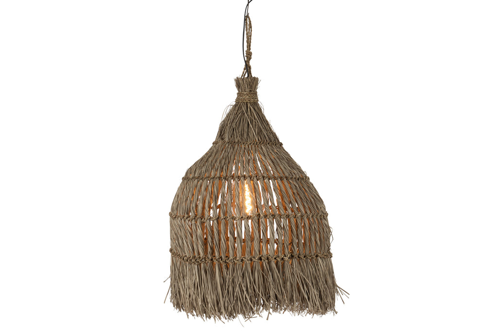 Hanging Lamp Twist Grass Natural Large