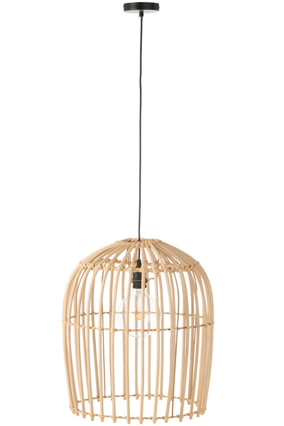 Hanging Lamp Wie Rattan Natural