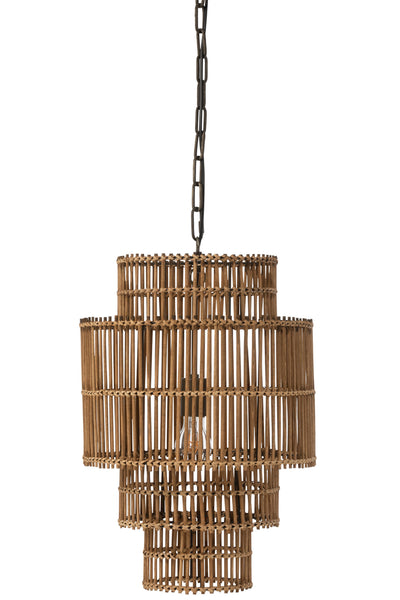 Hanglamp 4 Layers Bamboo Natural