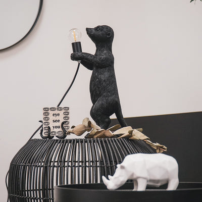 HV Meerkat Lamp - Black