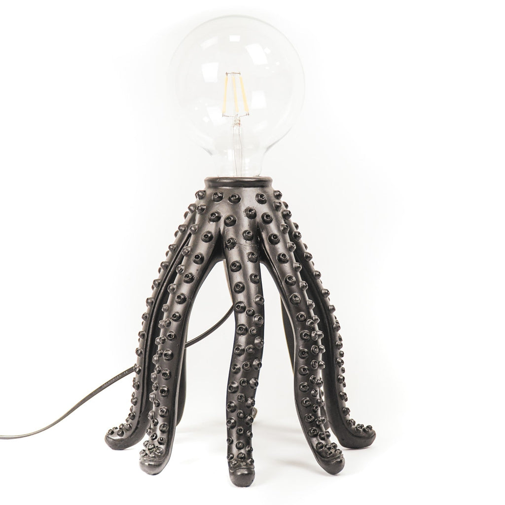 HV Octopus Lampe Schwarz - 25x25cm