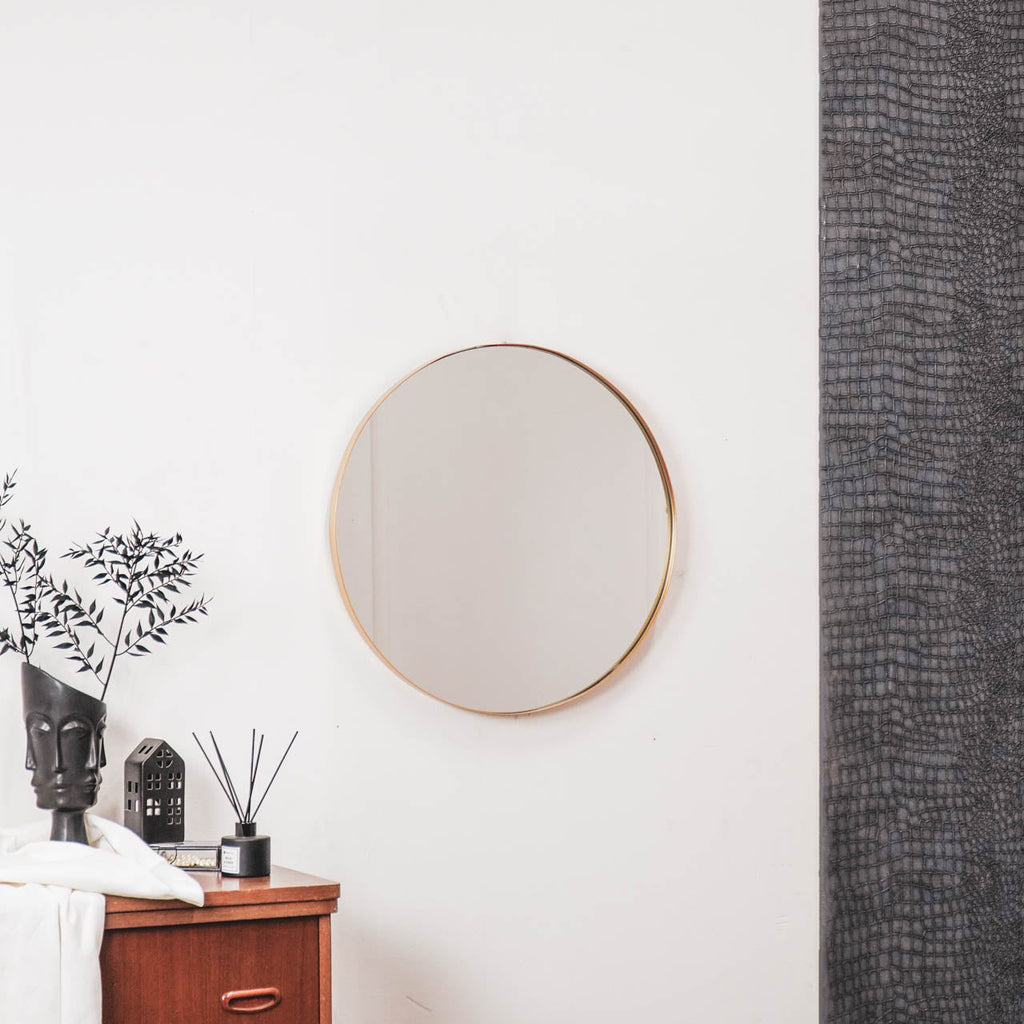 HV Round Mirror - Gold - ⌀ 60 cm