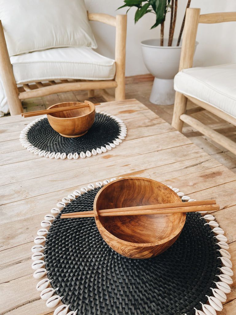 Jawa Teak Bowl - L