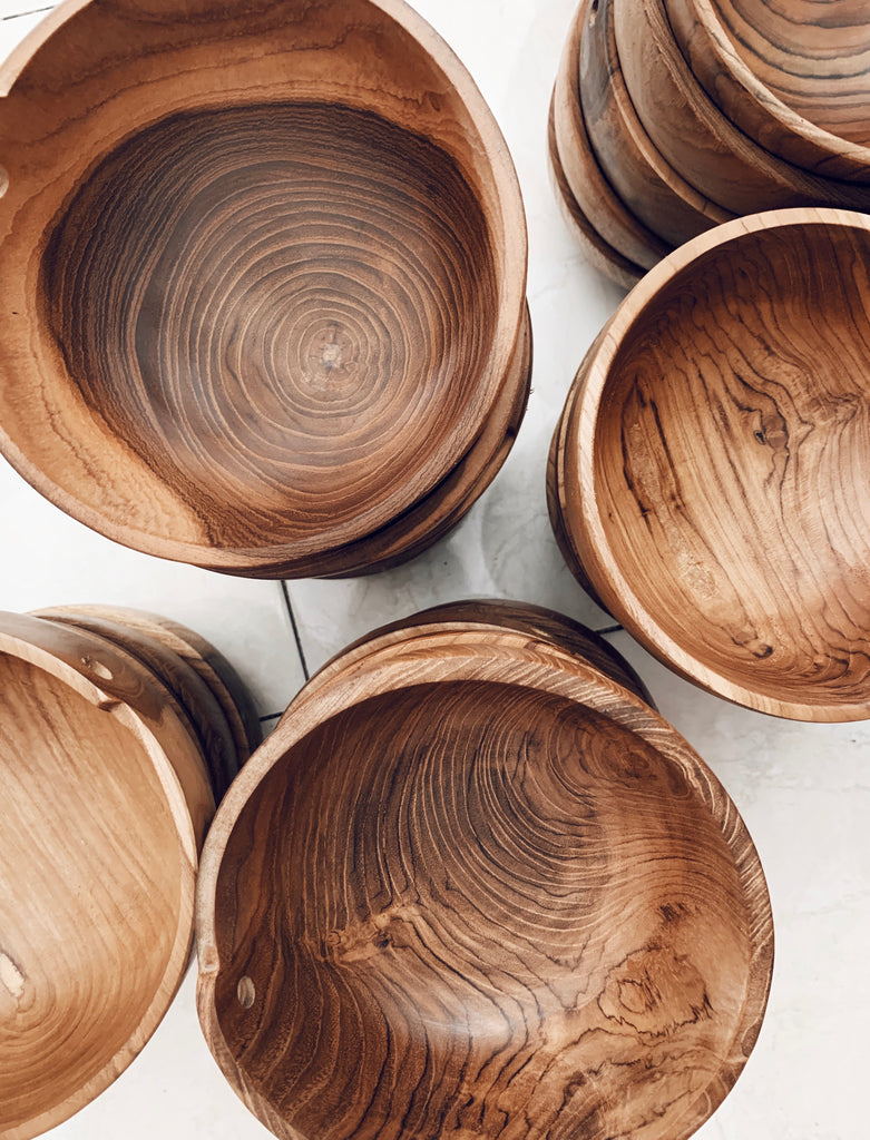 Jawa Teak Bowl - L