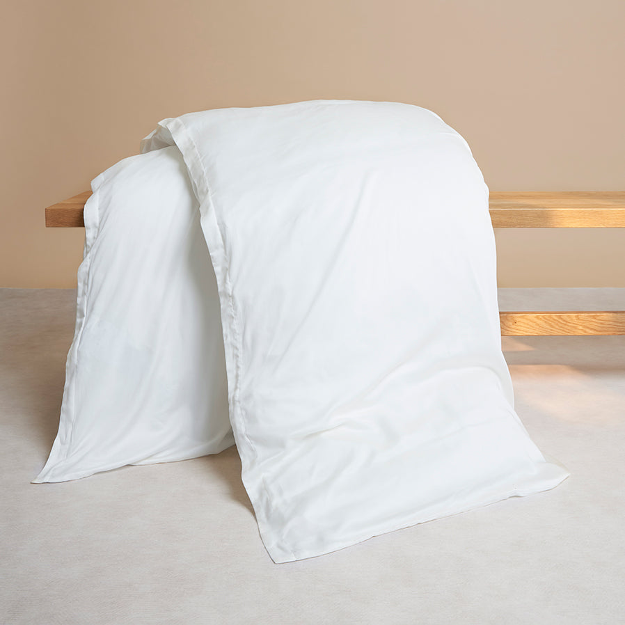 Kids - TENCEL™ Sateen Duvet Cover White