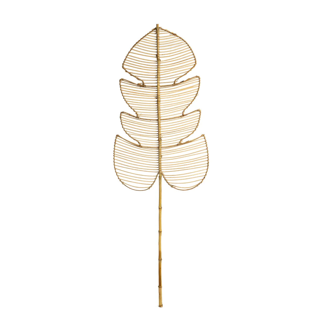 The Rattan Monstera - Natural