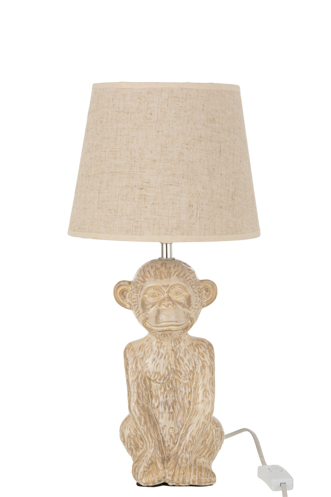 Lamp Ape Cem/Tex Beige/Beige