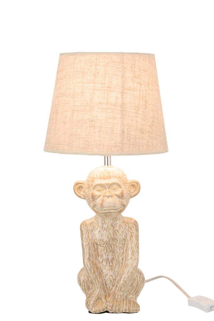 Lamp Ape Cem/Tex Beige/Beige