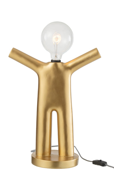 LAMPE MAURICE POLY GOLD