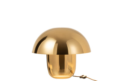 LAMPE PILZ EISEN GOLD KLEIN