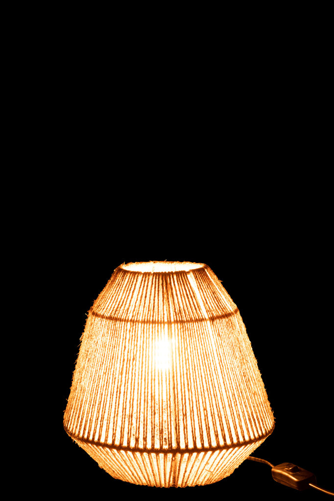 Lampe Tina Jute Beige