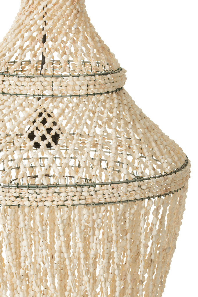 Lampshade Daisy Shell Natural