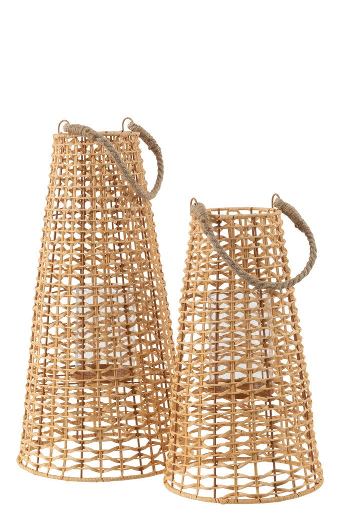 Lantern Anais Rattan Natural Large