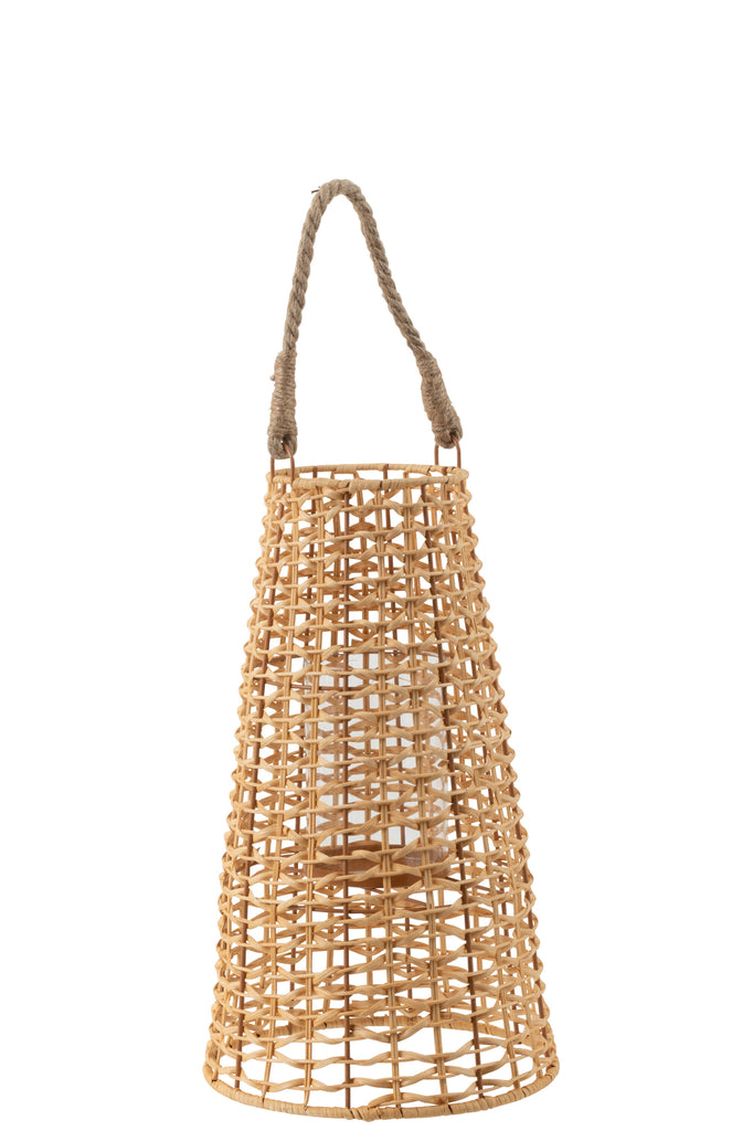 Lantern Anais Rattan Natural Small