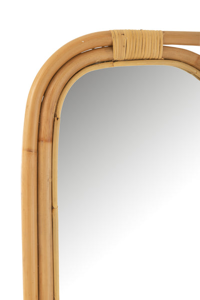 Mirror Ladder Rattan Natural