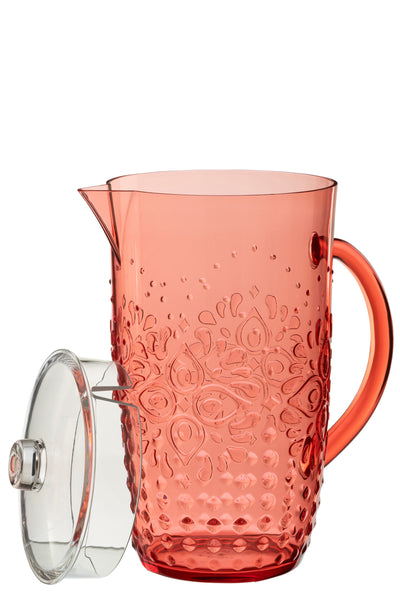 Pitcher Plastic Red