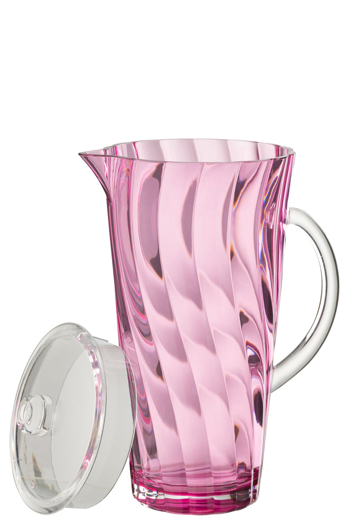 Pitcher Wave Plastic Purple