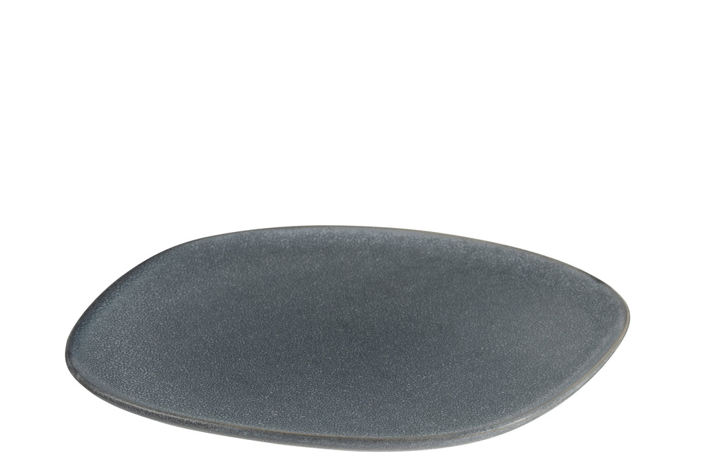 Plate Louise Keramek Gray Large