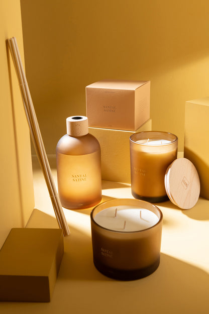 3 Set Accords Essentiels Santal Satiné