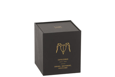 Scented Candle Astro Capricornus Black-50H