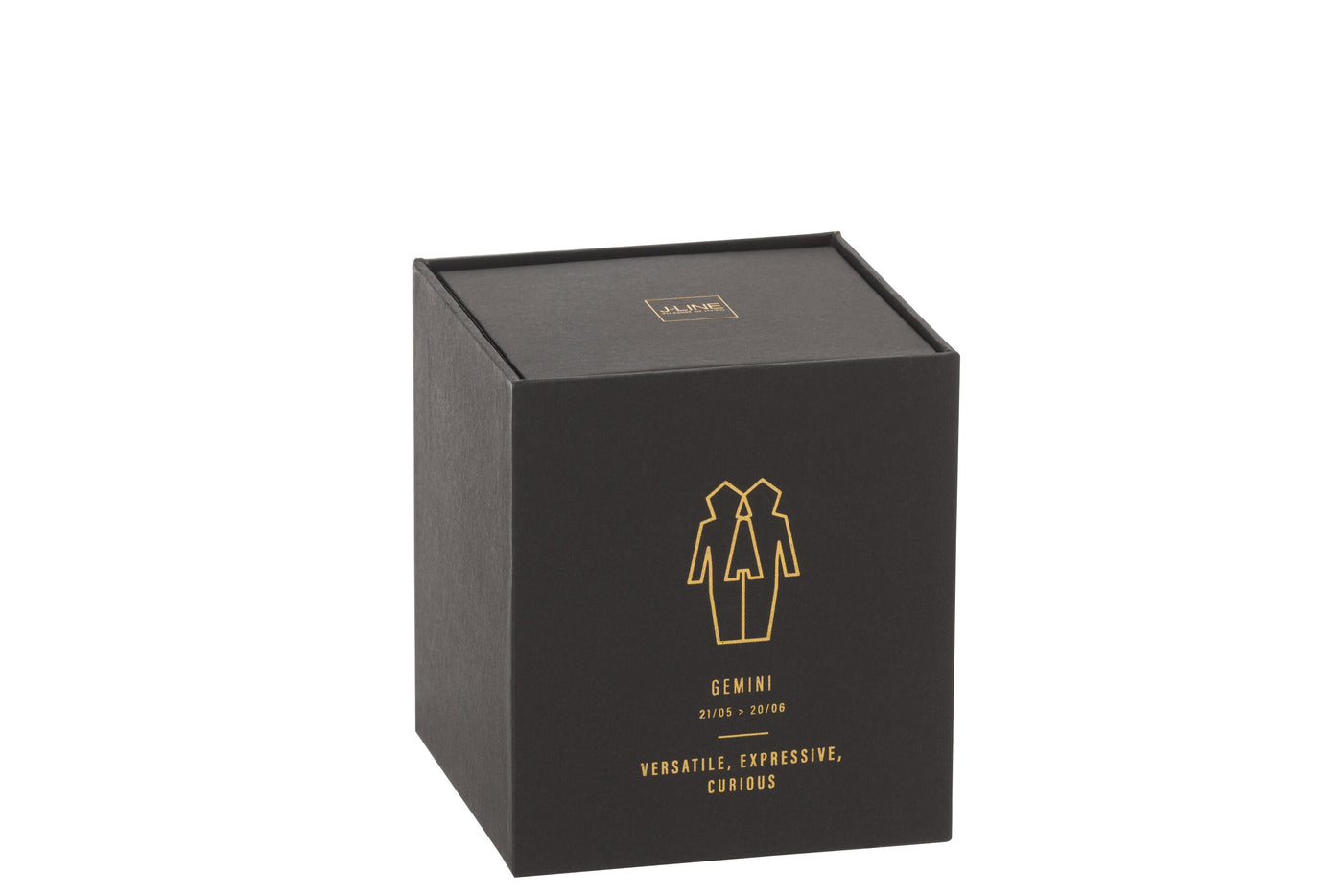 SCENTED CANDLE ASTRO GEMINI BLACK-50H