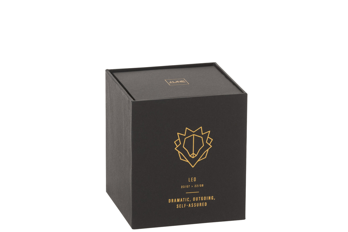 SCENTED CANDLE ASTRO LEO BLACK-50H