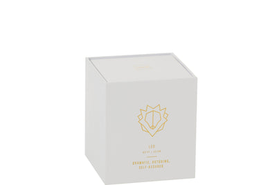 SCENTED CANDLE ASTRO LEO WHITE-50H