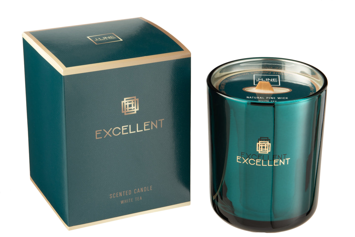 SCENTED CANDLE EXCELLENT WHITE TEA PETROL MEDIUM-80U