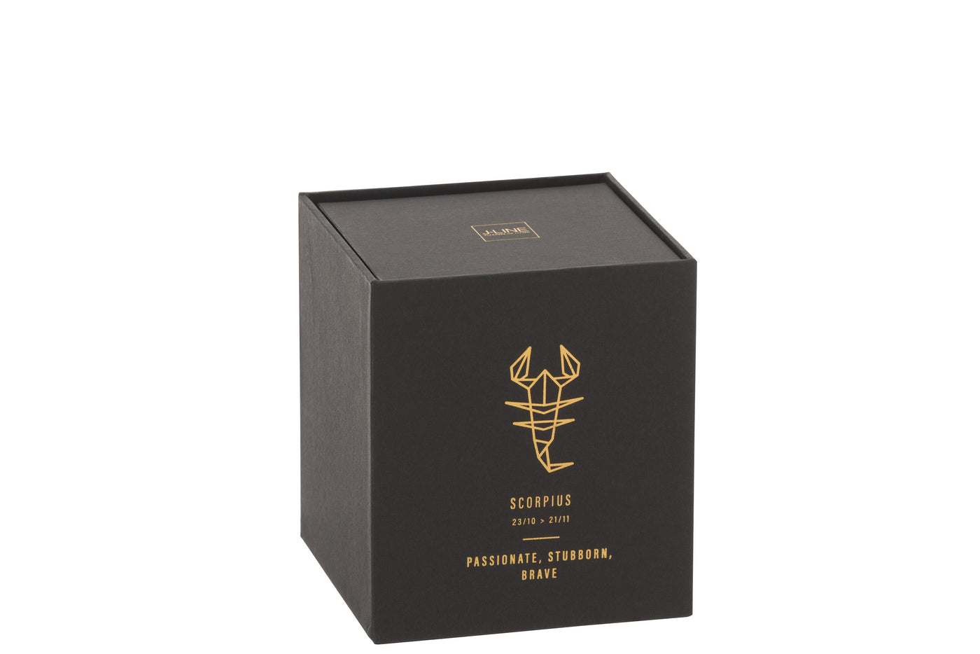 SCENTED CANDLE ASTRO SCORPIO BLACK-50H