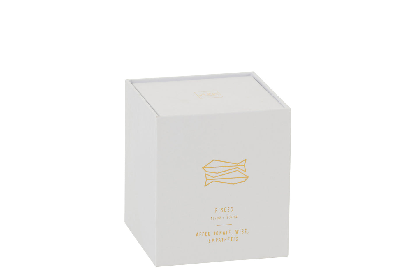 SCENTED CANDLE ASTRO PISCES WHITE-50H