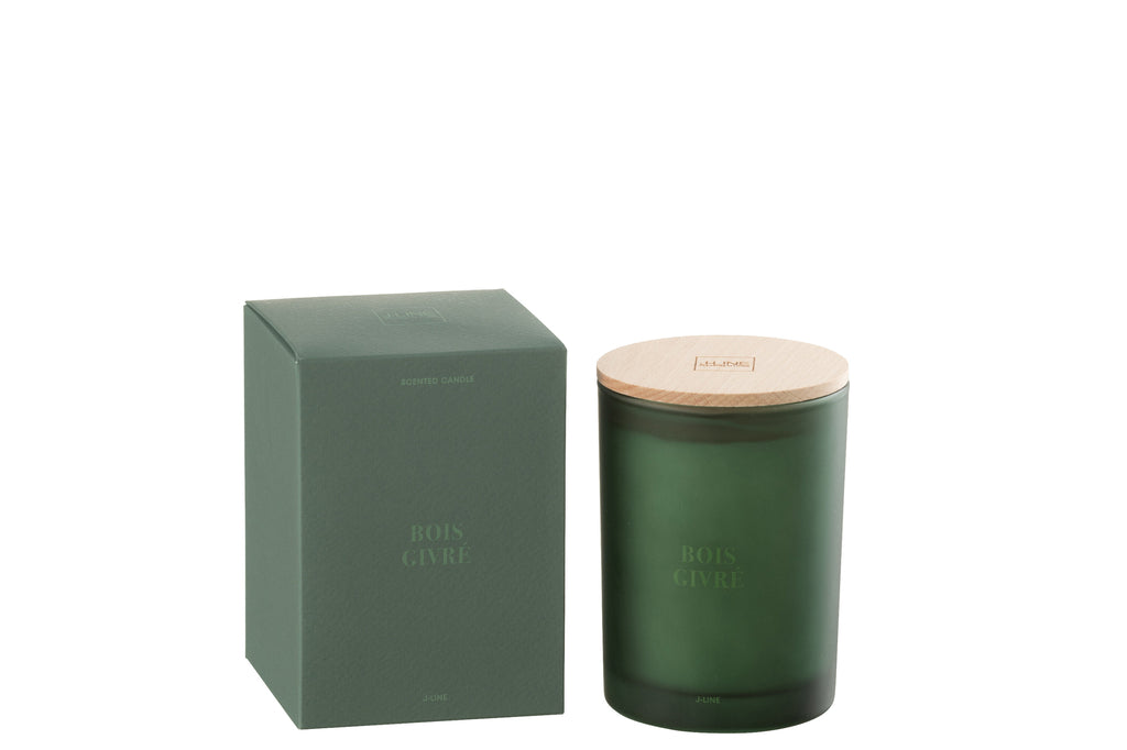 Scented Candle Accords Essentiels Bois Givré-38H