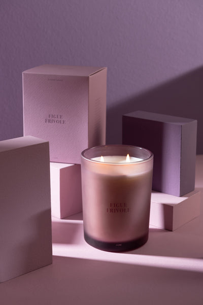 Scented Candle Accords Essentiels Figue Frivole-52H