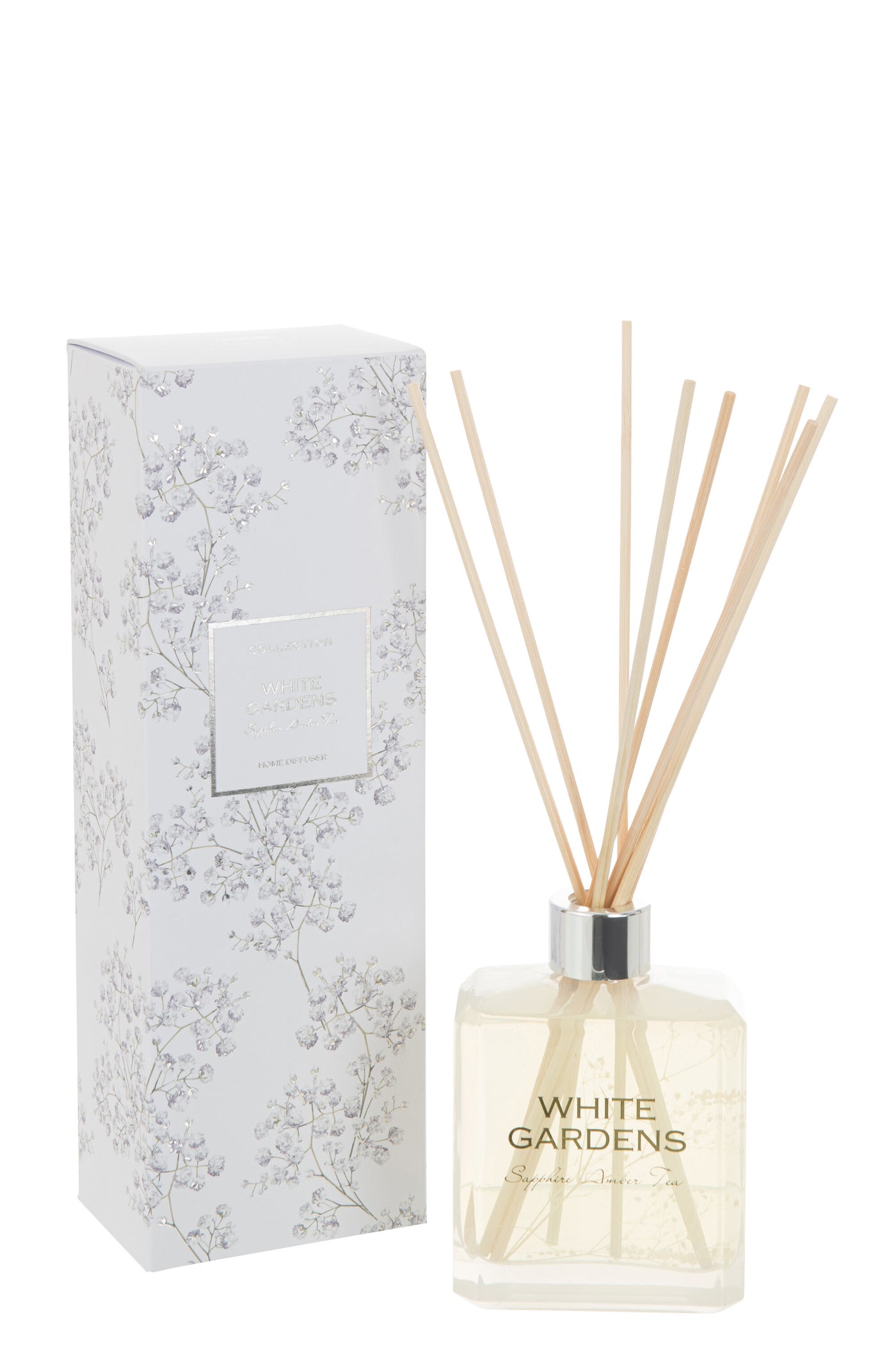 SCENTED OIL+STICKS WHITE GARDENS WHITE