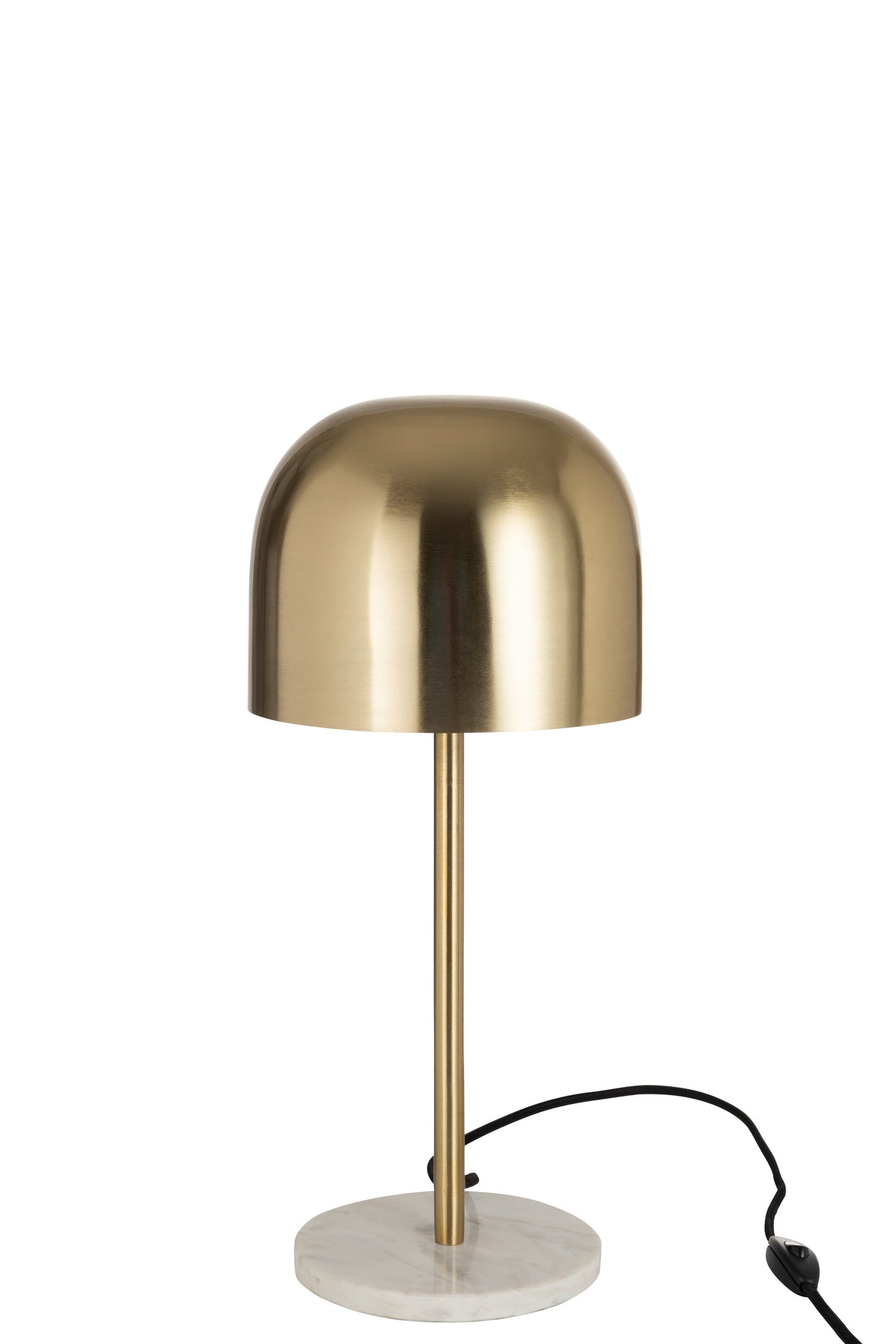 TABLE LAMP QUEEN METAL MARBLE GOLD