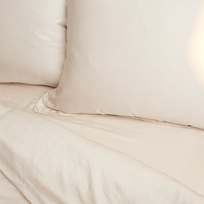 Tencel duvet cover beige