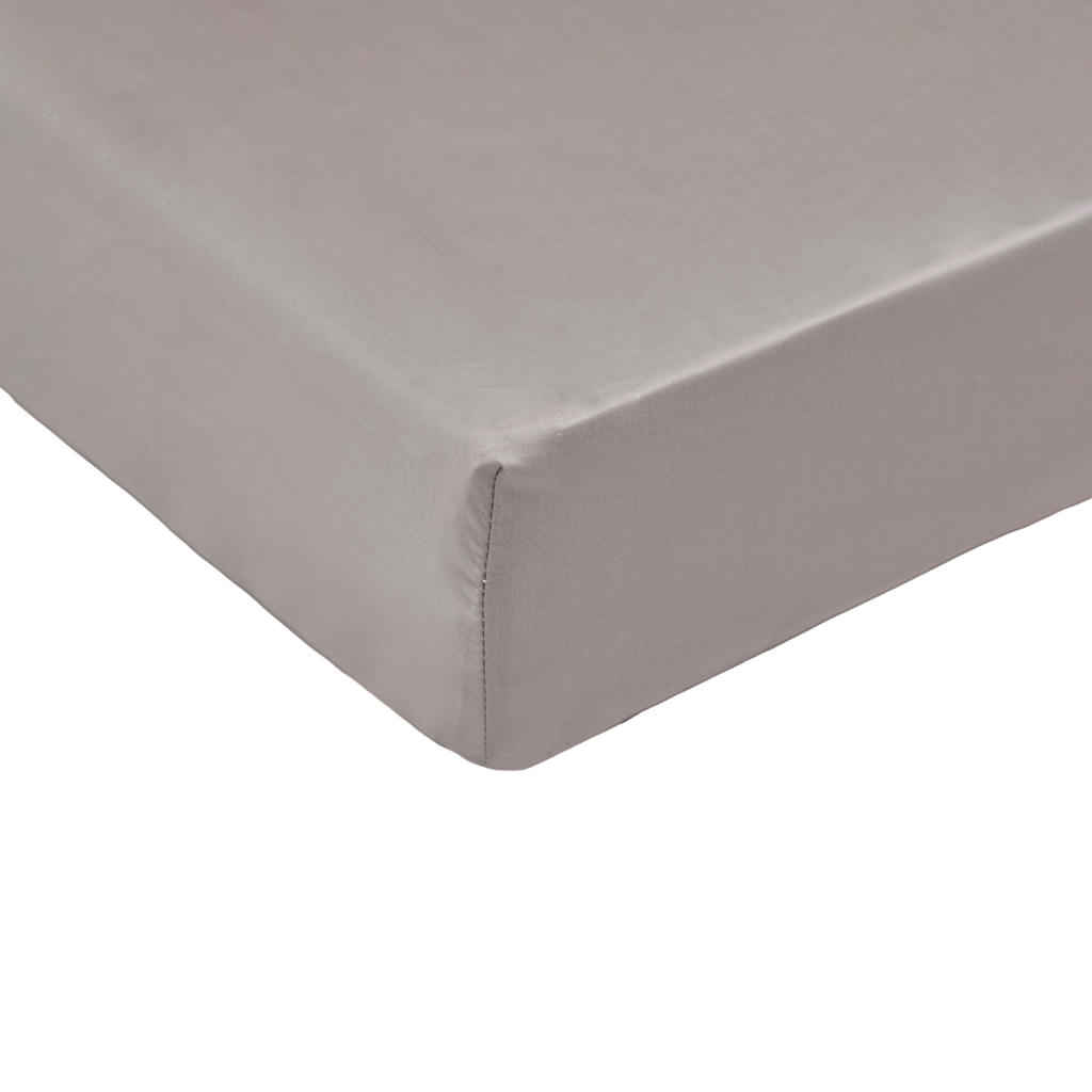 Tencel fitted sheet taupe