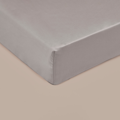 TENCEL™ - Sateen Hoeslaken Taupe (160 x 200 x 30)