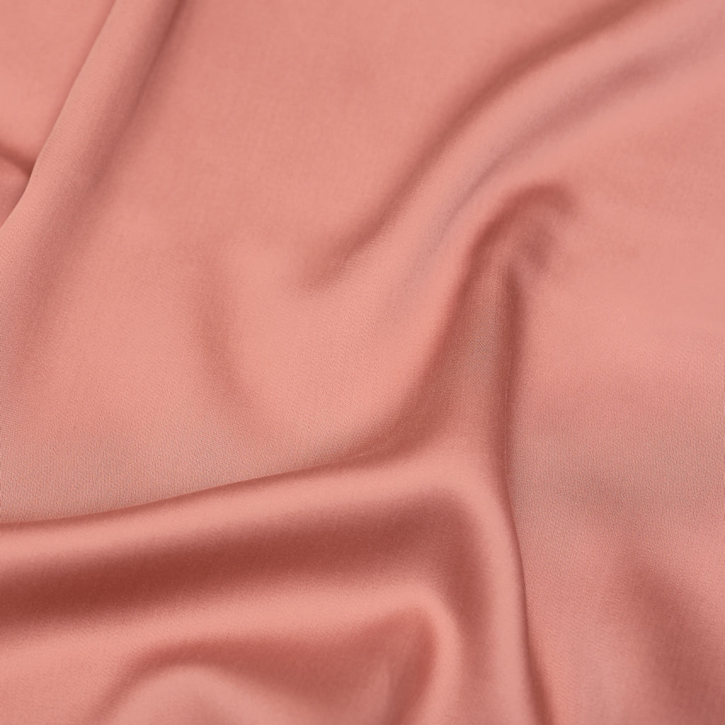 TENCEL™ – Satin-Spannbetttuch Terra Pink 