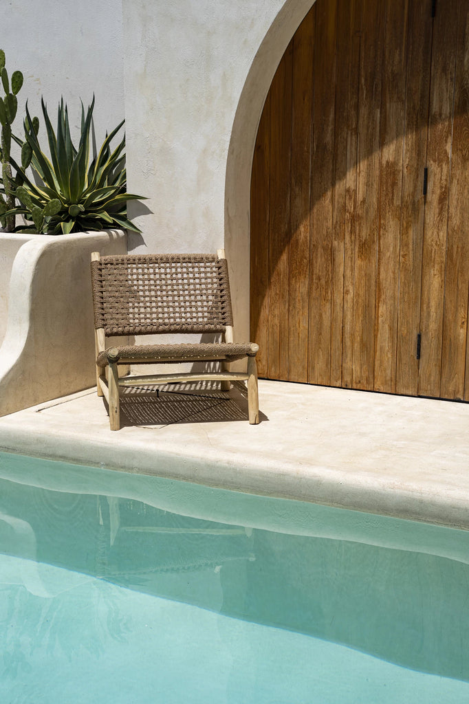 The Island Sisal Einsitzer - Naturbraun
