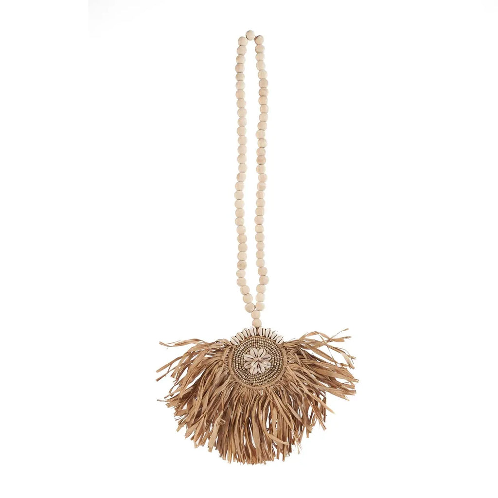 Die Raffia Tajoe Quaste - Natur