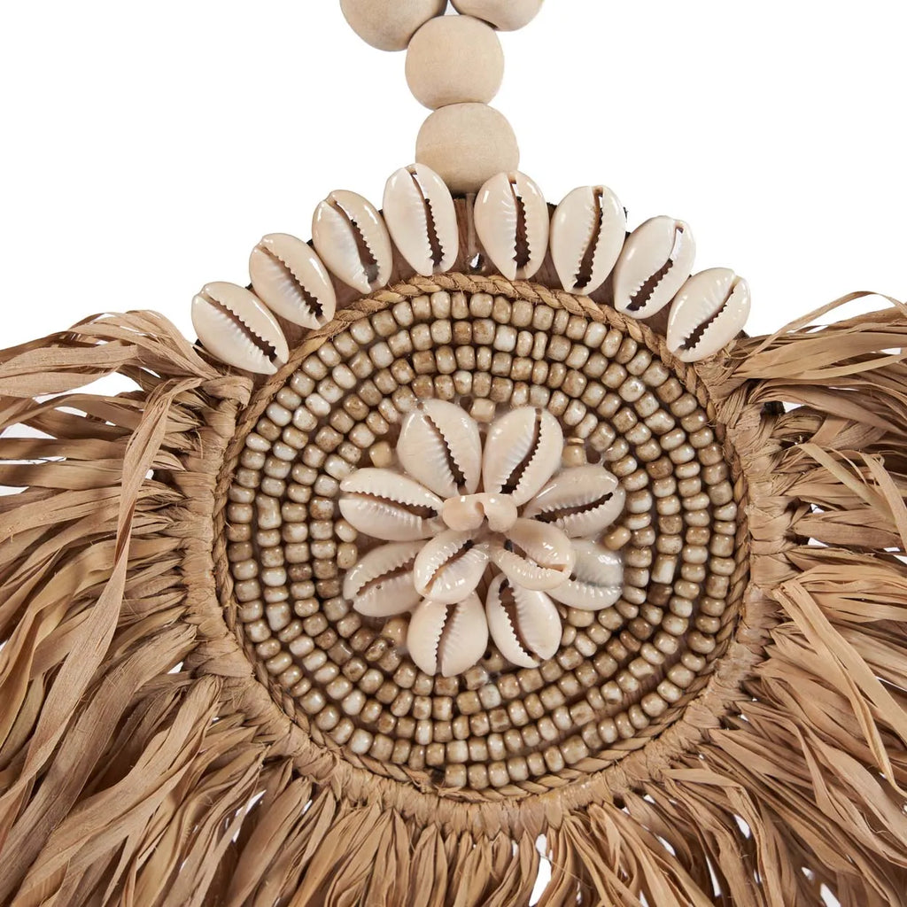 Die Raffia Tajoe Quaste - Natur
