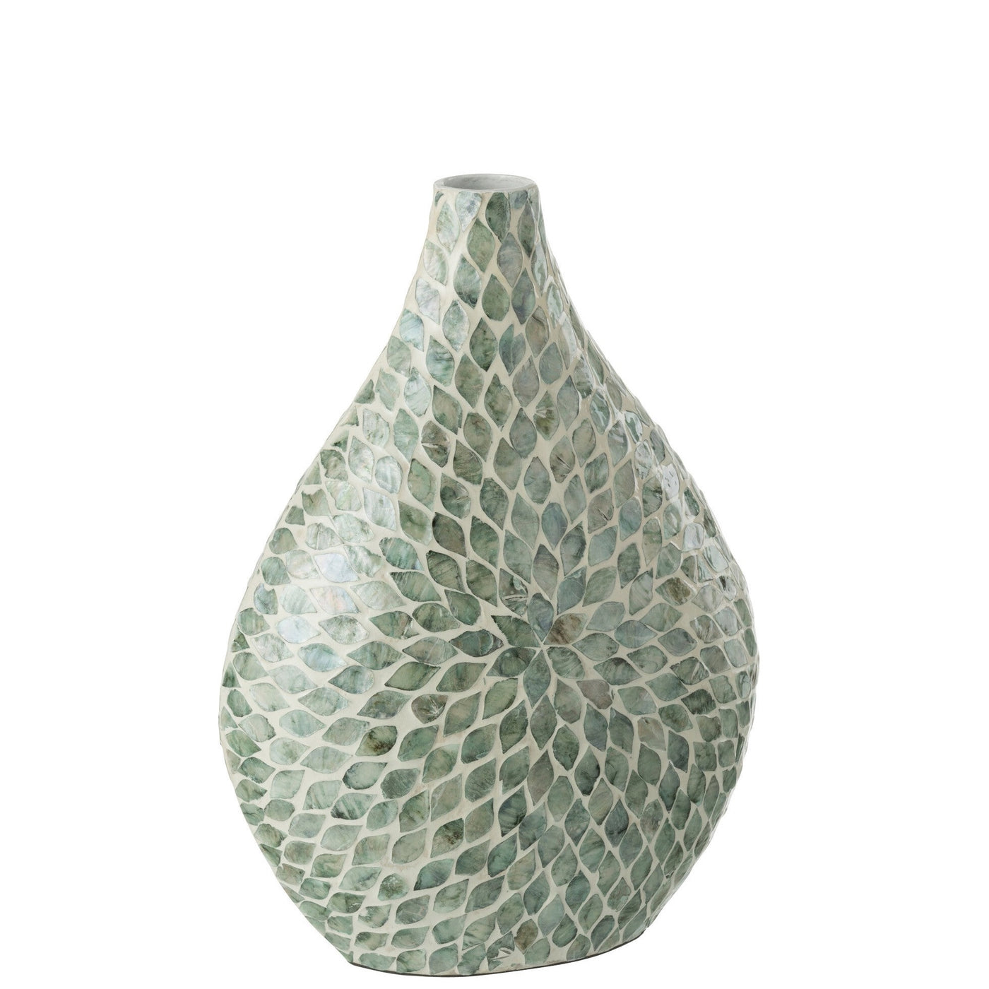 VASE ALPHA PERLE HELLBLAU