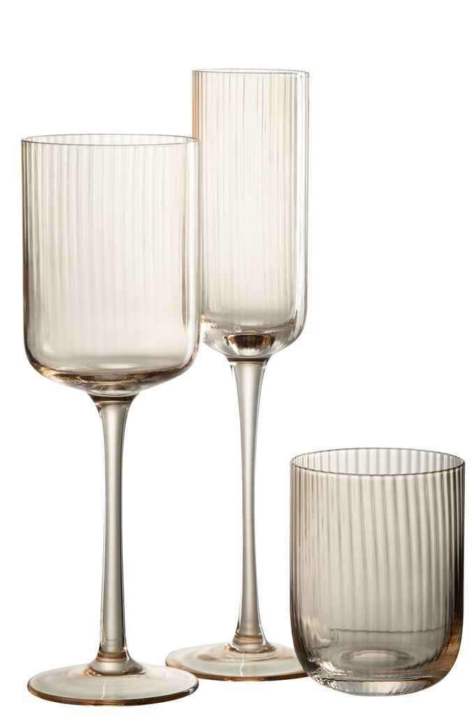 Verre A Champagne Louise Verre Ambre